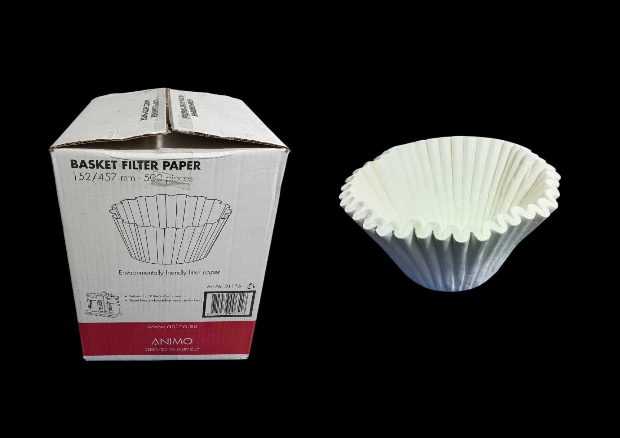 Animo Basket Paper Filter 152/457mm,1160902