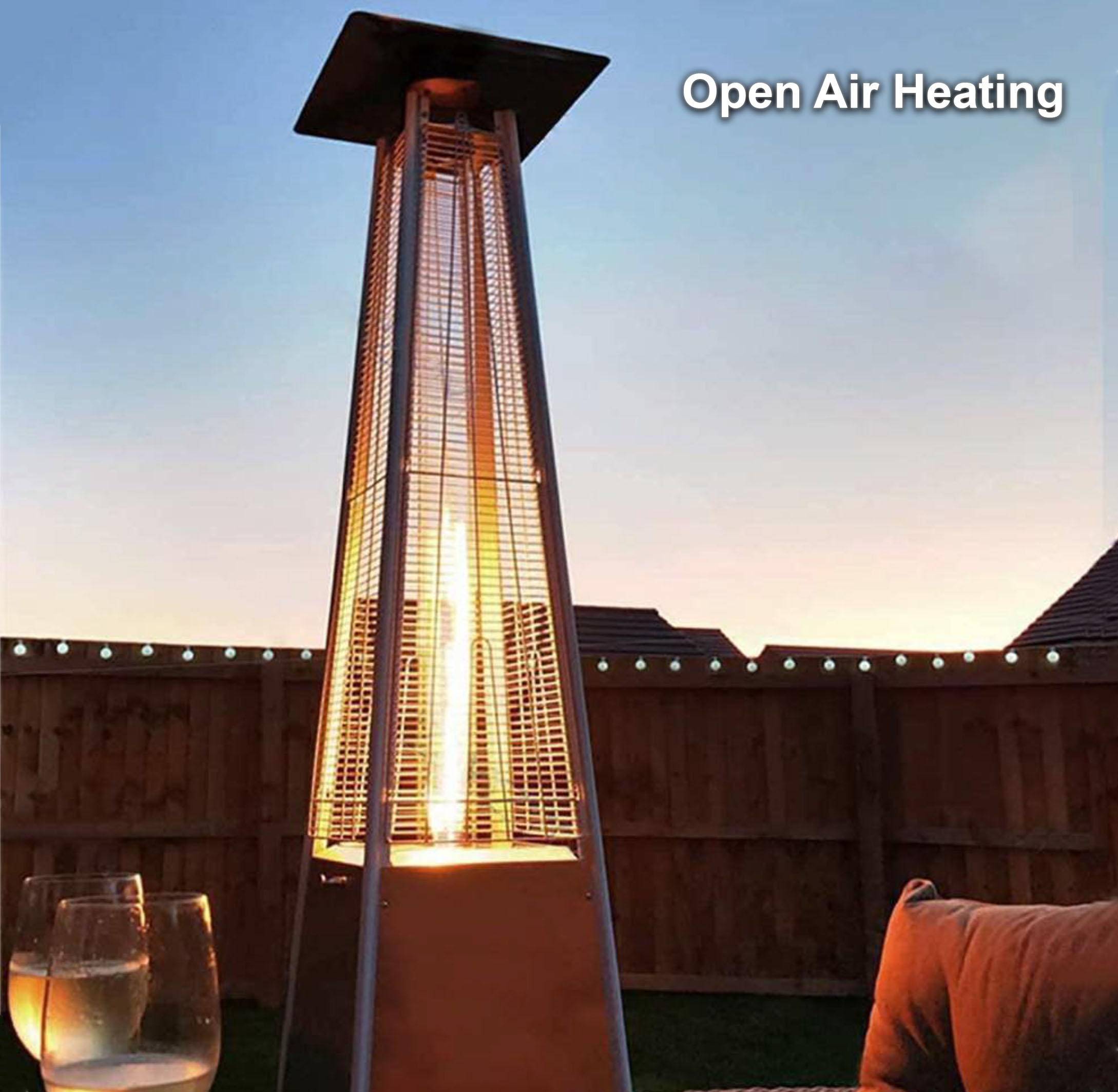 Patio Heater, Open Air Heating
